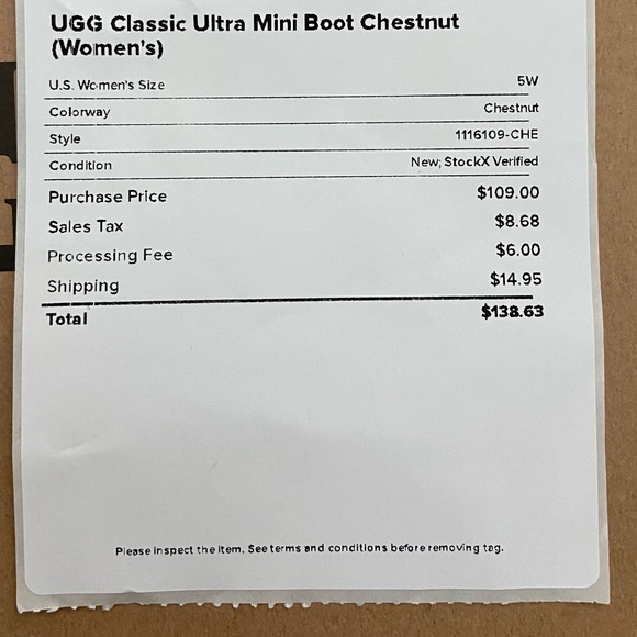 Women’s UGG Classic Ultra Mini Boot NWOT - Picture 4 of 5